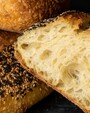 Купить Хлеб из твердых сортов пшеницы с кунжутом c доставкой от Пекарни Дражина