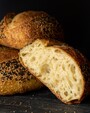 Купить Хлеб из твердых сортов пшеницы с кунжутом c доставкой от Пекарни Дражина